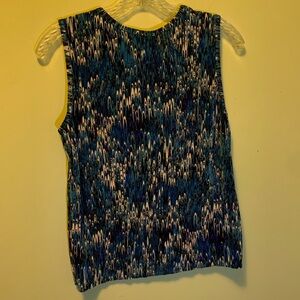 Vibrant Patterned Sleeveless Top